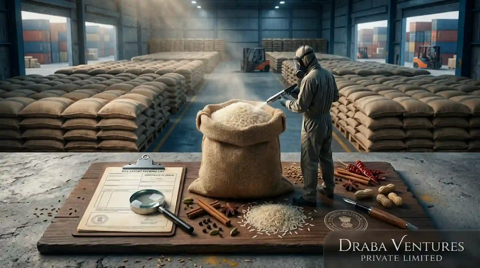 Fumigation Certificate for Rice Export